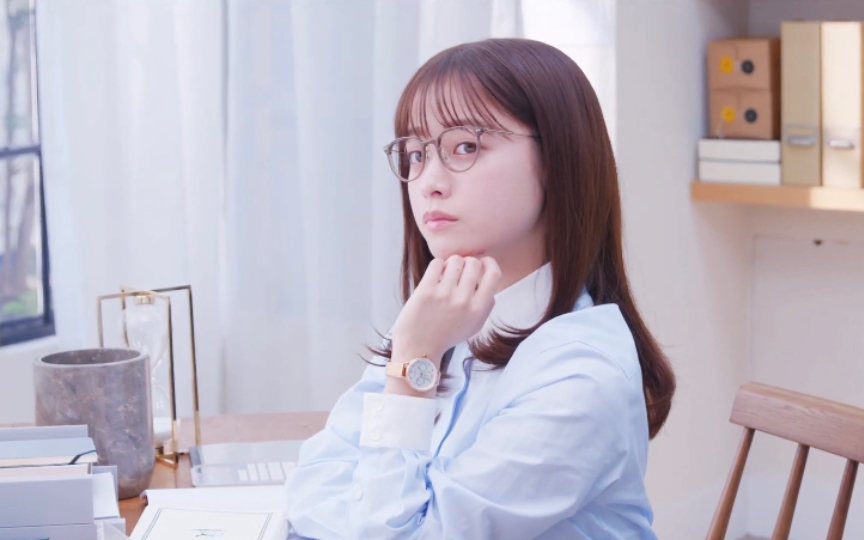 【桥本环奈】圆圆的眼镜 圆圆的脸 圆圆的表盘是cm