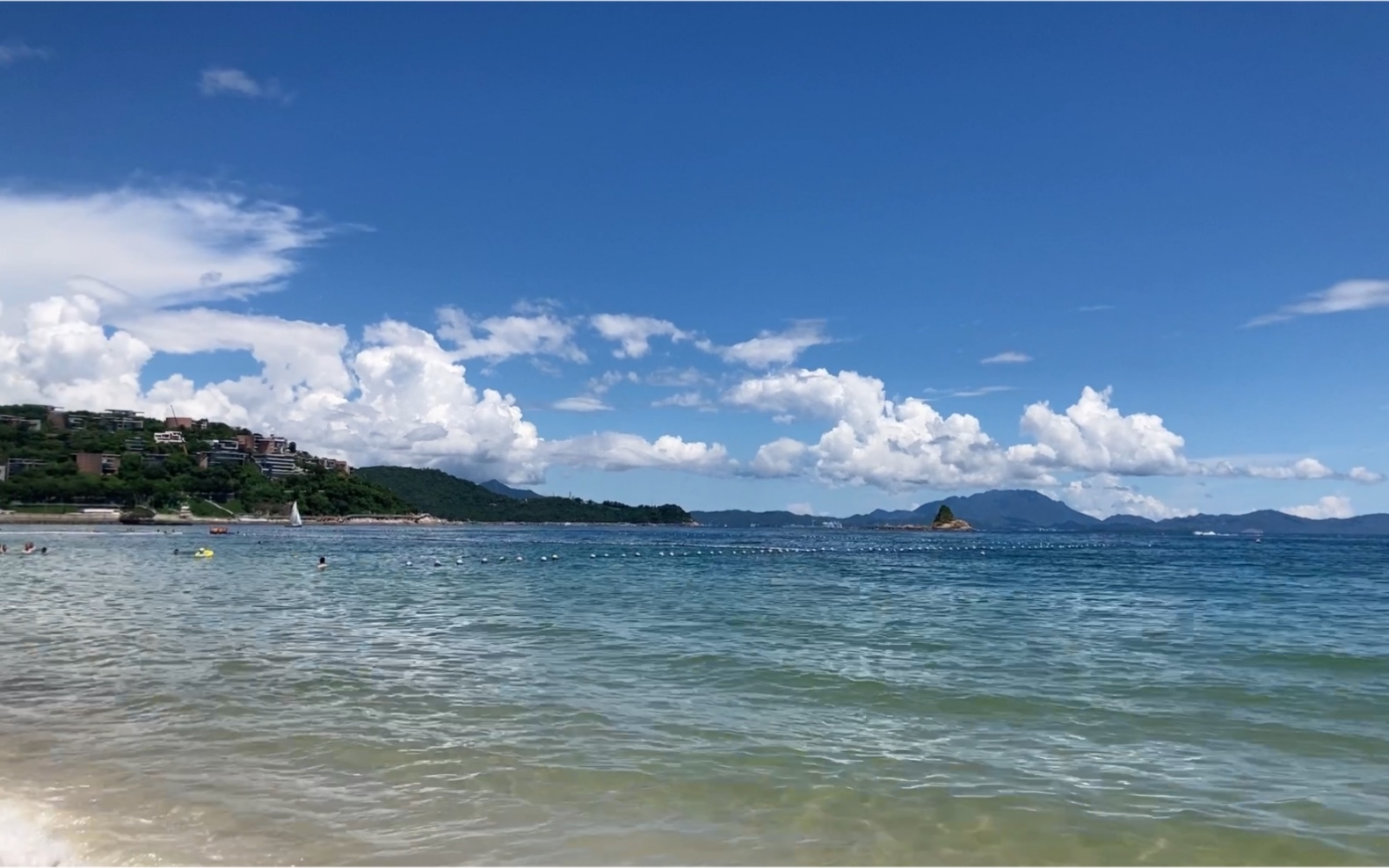 夏日美景-深圳大梅沙-海滨浴场