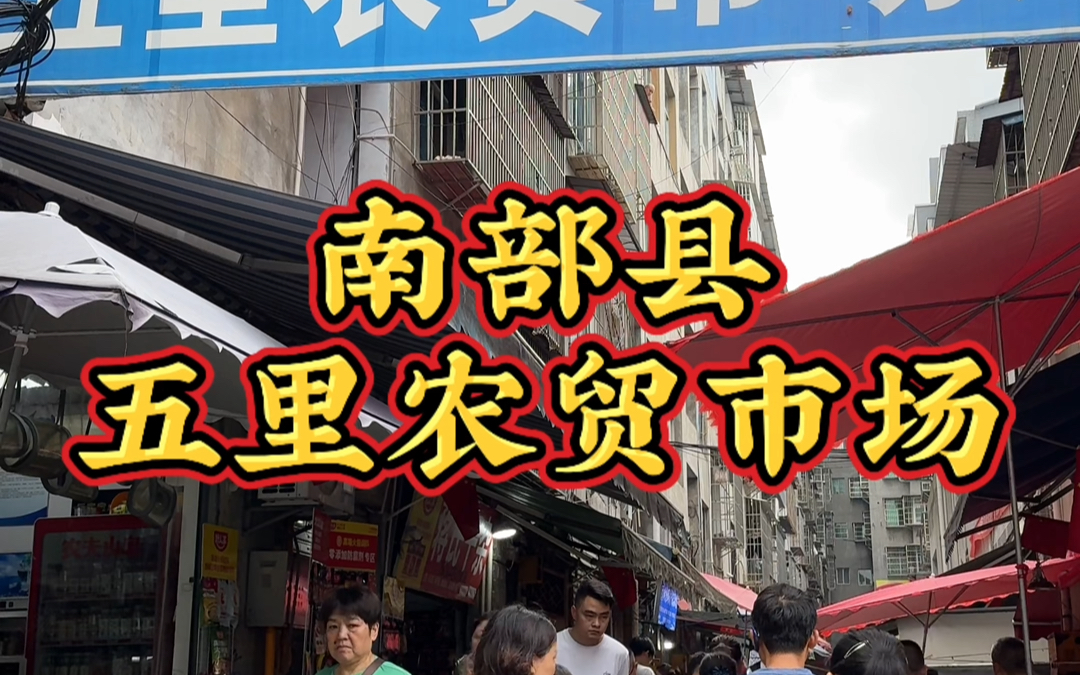 “一句方言一座城”报一个乡镇名,证明你是南充人,今天在南部县五里农贸市场#农村生活 #赶场四哥 #农产品哔哩哔哩bilibili