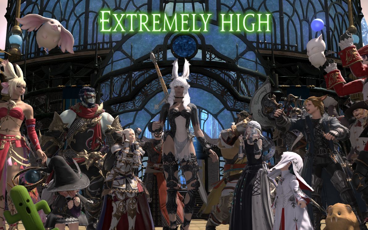 【ff14】5.0跑分及新种族捏人