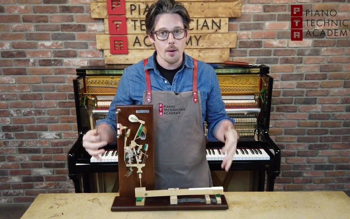 [图]How an Upright Piano Works