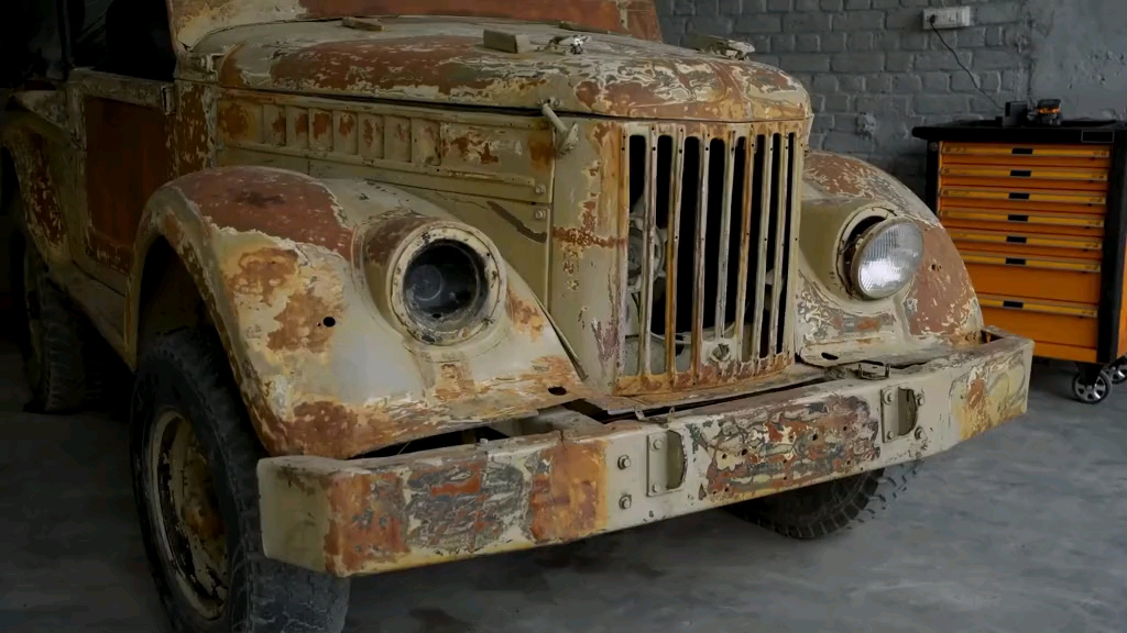 旧苏联吉普gaz-69维修第1部分