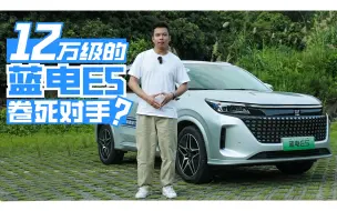 下载视频: 纯电续航百公里，我愿将蓝电E5称为12万级最强电混SUV！