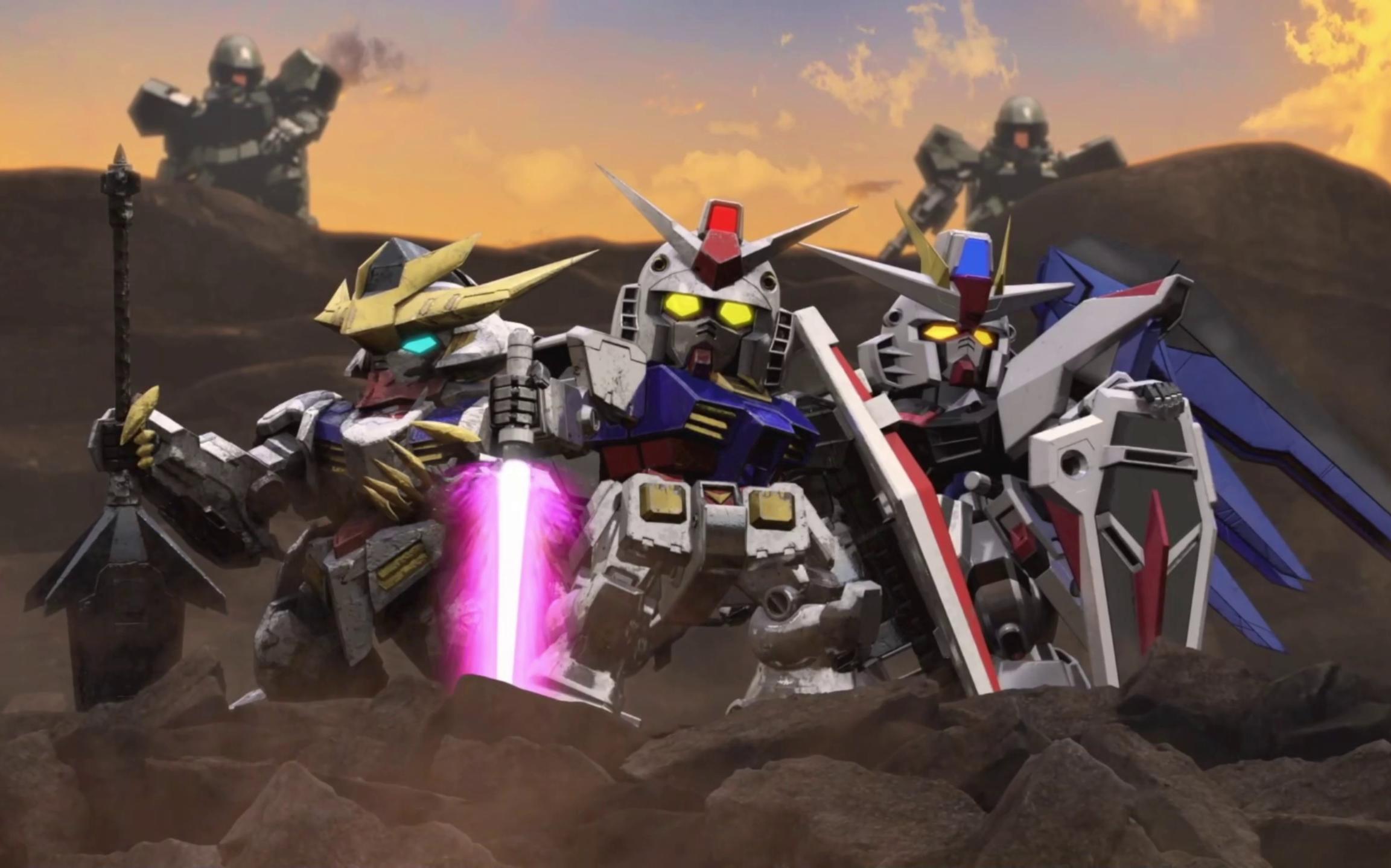 sd高达激斗联盟 op