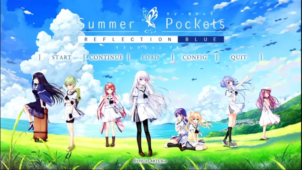 Summer Pockets REFLECTION BLUE pocket线新ED（部分字幕）_哔哩哔哩_ 