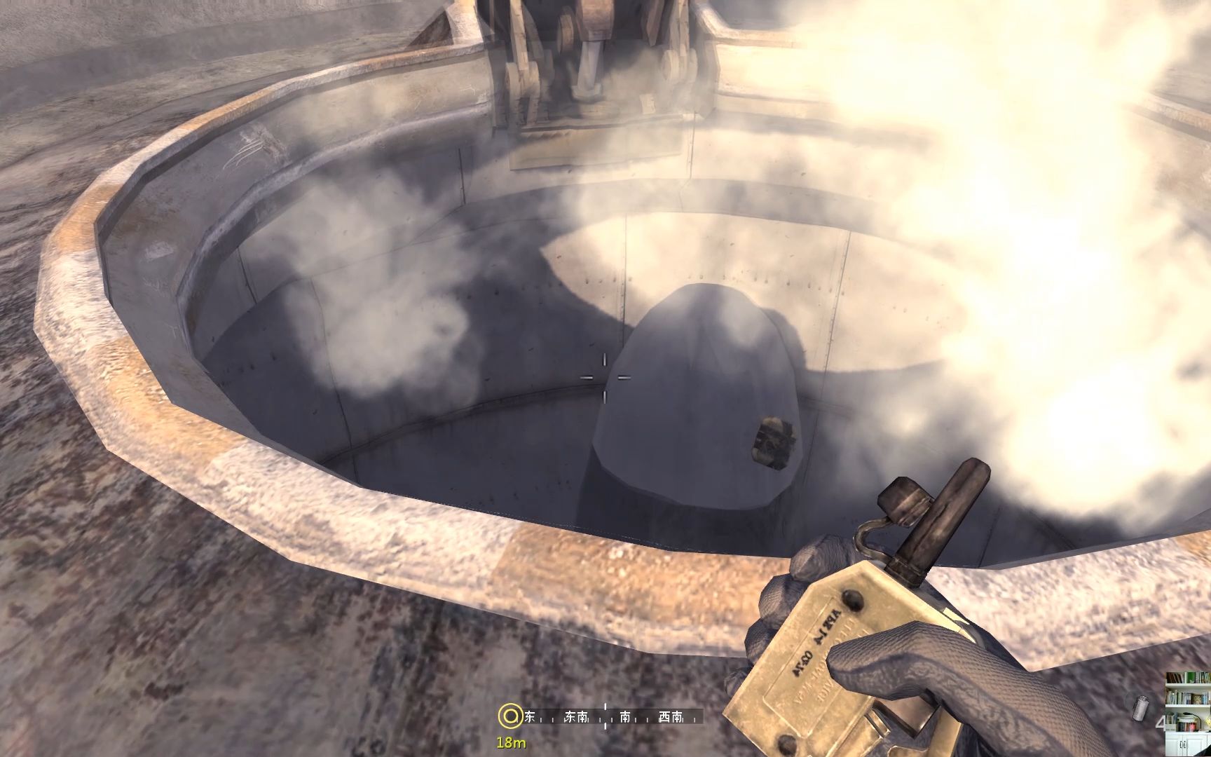 当你在现代战争试图用c4引爆核弹