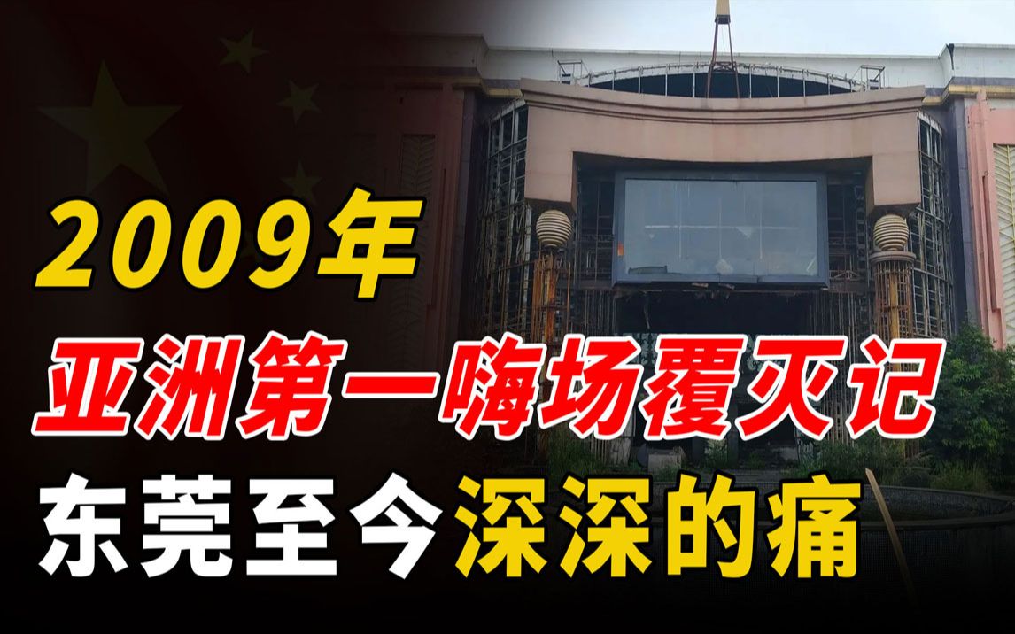 2009年武警突袭,“亚洲第一嗨场”新东泰,东莞至今无法抹去的痛哔哩哔哩bilibili