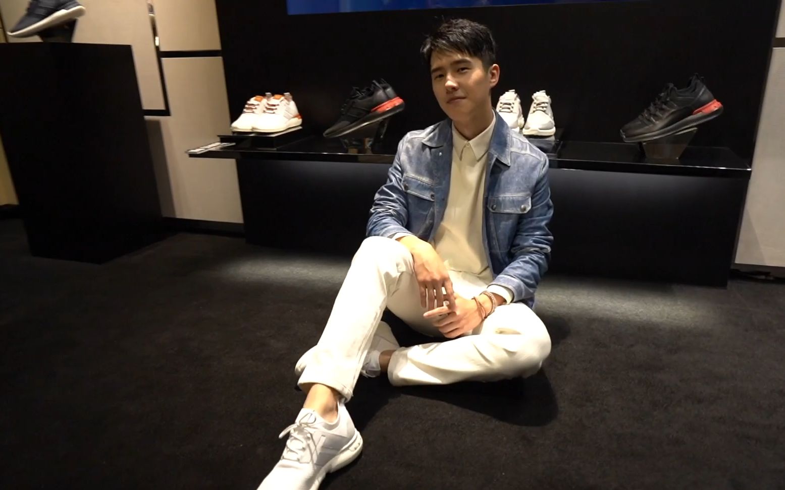 【haona活动】20190329l刘昊然tods活动"履"行家刘昊然脚踏 no code