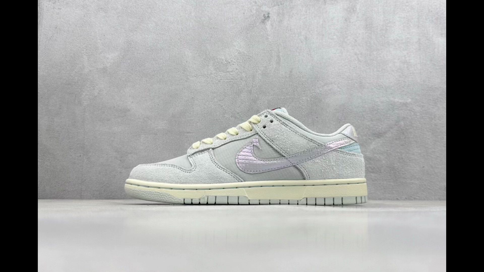 耐克 nike sb dunk low gone fishing light silver and ocean bliss