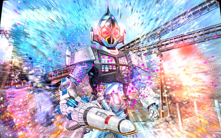 假面骑士城市大战 假面骑士fourze 宇宙形态bc必杀技