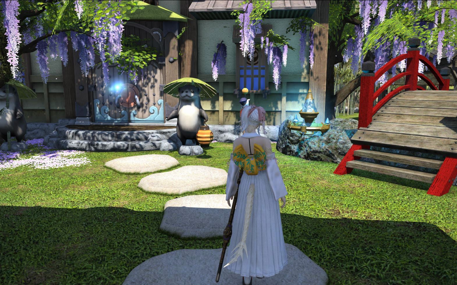 【ff14装修】s房日式和风造景庭院