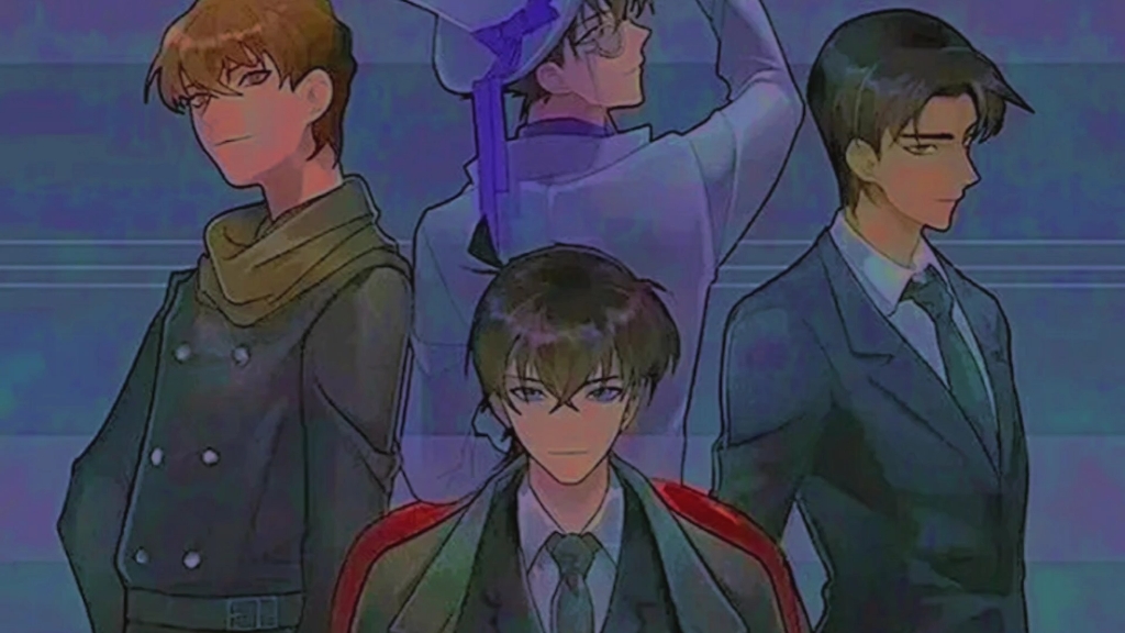 名柯f4登场!帅爆全场!