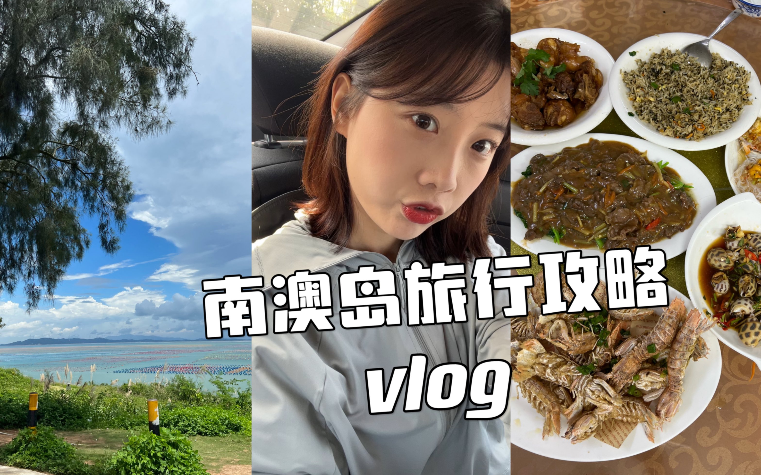 南澳岛旅行攻略 美食篇 我的南澳岛vlog 夏天要去海边赶海吃海鲜哔哩哔哩bilibili