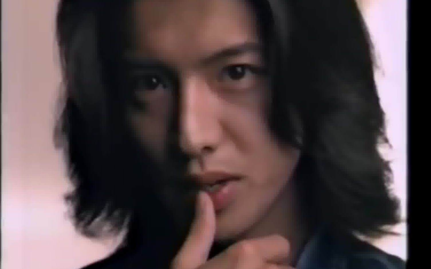 1996 木村拓哉 口红广告 轰动全日本哔哩哔哩bilibili