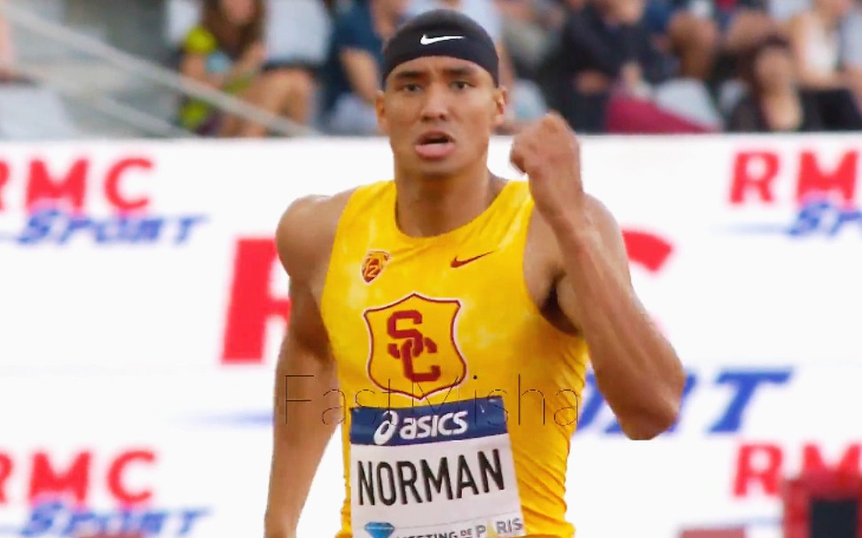 2018巴黎钻石联赛200米 迈克尔诺曼 19.84(-0.