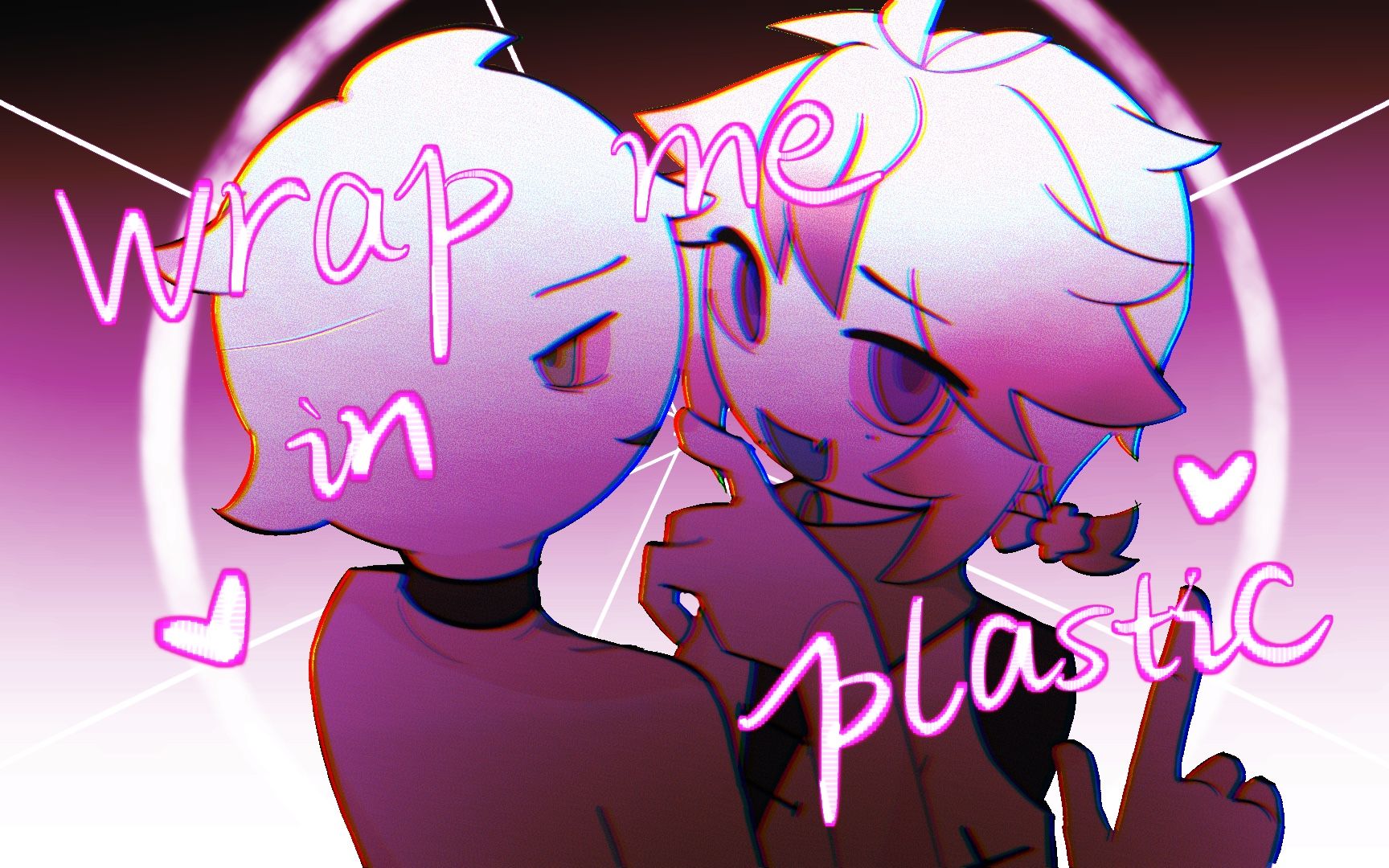 [图]【柴/官宣】Wrap me in plastic (原创手书）