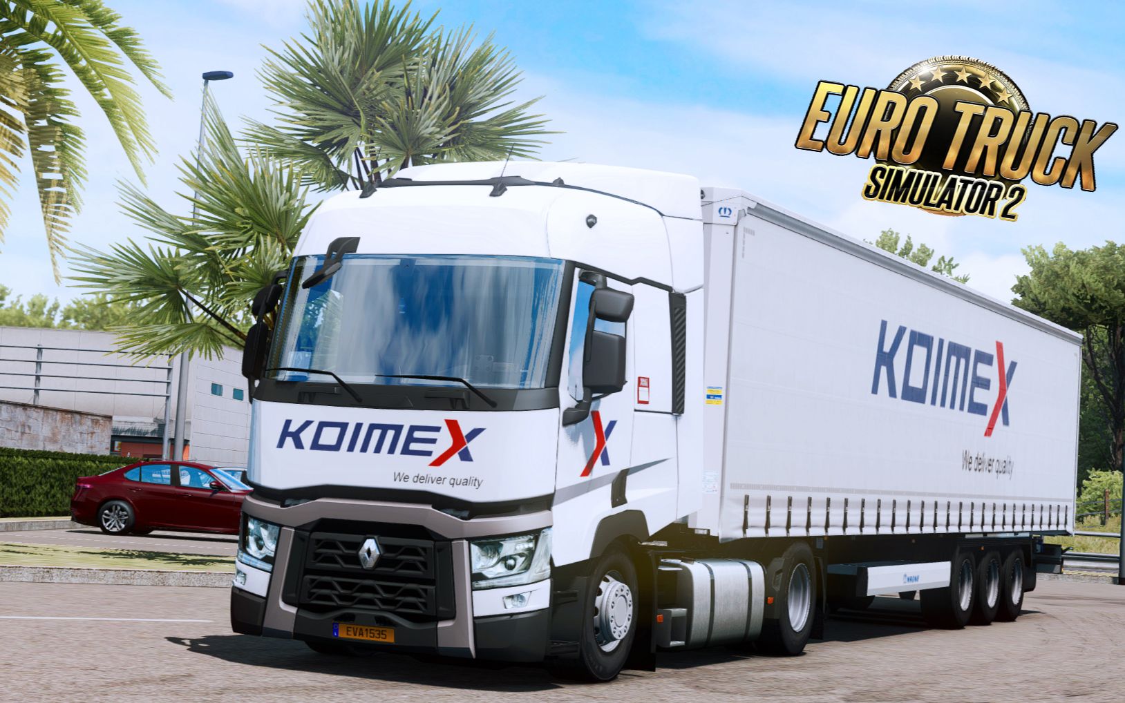 「欧洲卡车模拟2」波兰Koimex公司 运送巧克力到加里宁格勒 Euro Truck Simulator 2哔哩哔哩bilibili