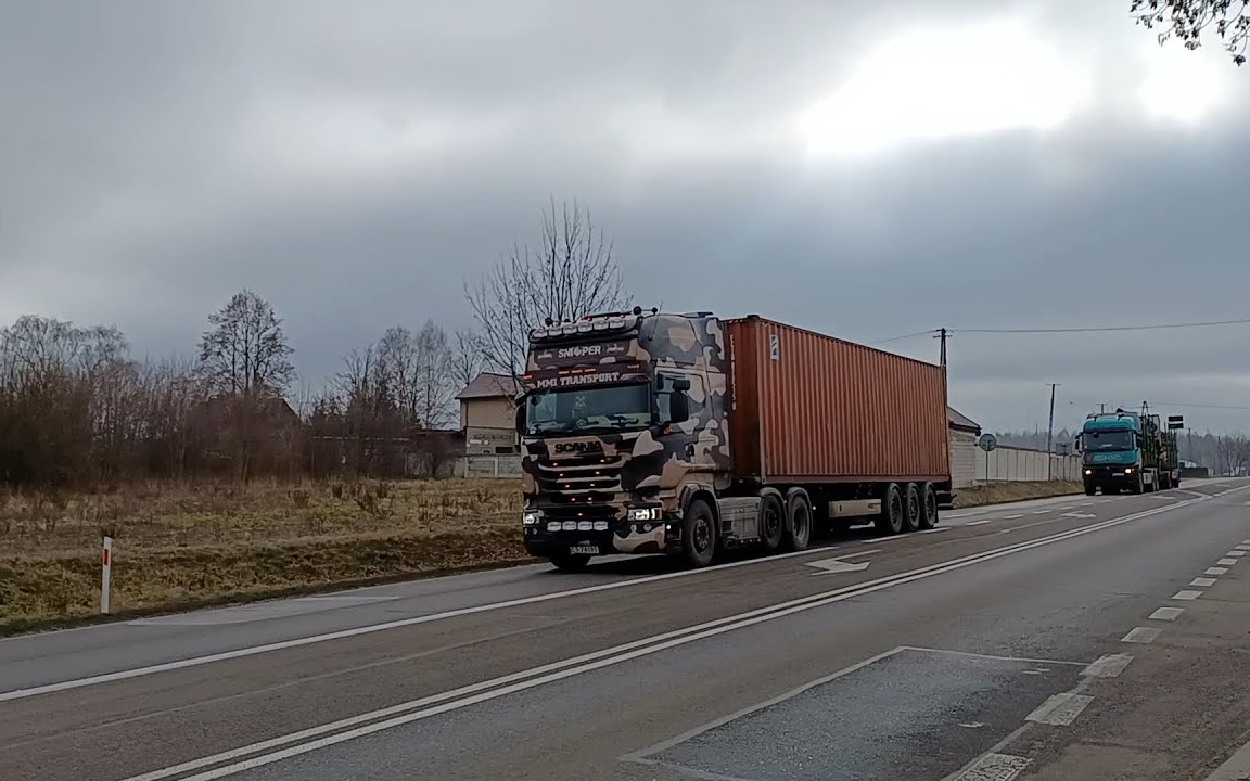 【欧洲卡车【puszon truck spotter】波兰周二早上的卡车猜想 00