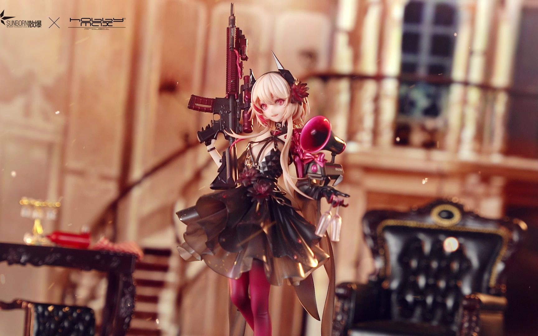 【少女前线】m4 sopmodii 酒席的扫荡者ver.1/7手办 pv大公开!
