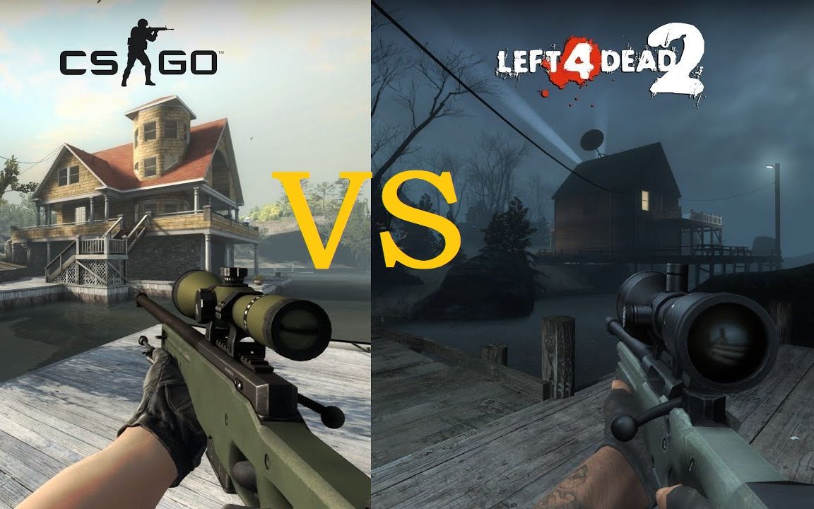 [图]CSGO VS 求生之路2（附带补充内容）