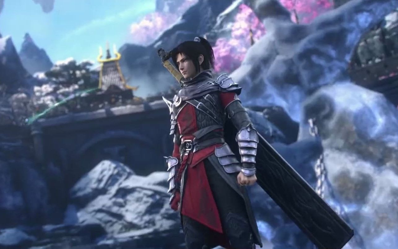 斗破苍穹三年之约萧炎被云岚宗追杀唯有冰皇海老出面营救!