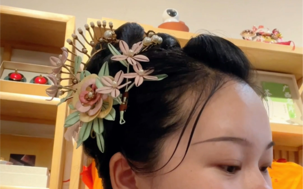 齐胸汉服妆照#国风古韵茶仙子