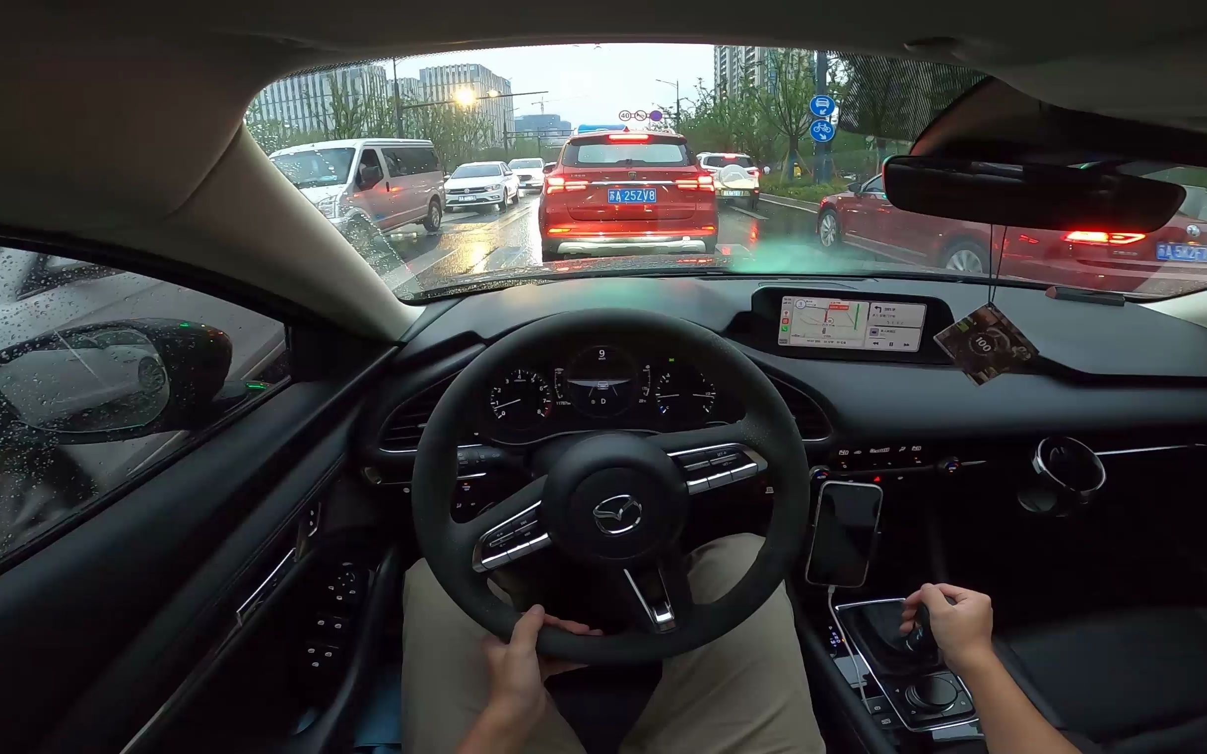 新马三 第一视角丨近期开车状态丨晚高峰下班严重拥堵丨周日浦口遛弯