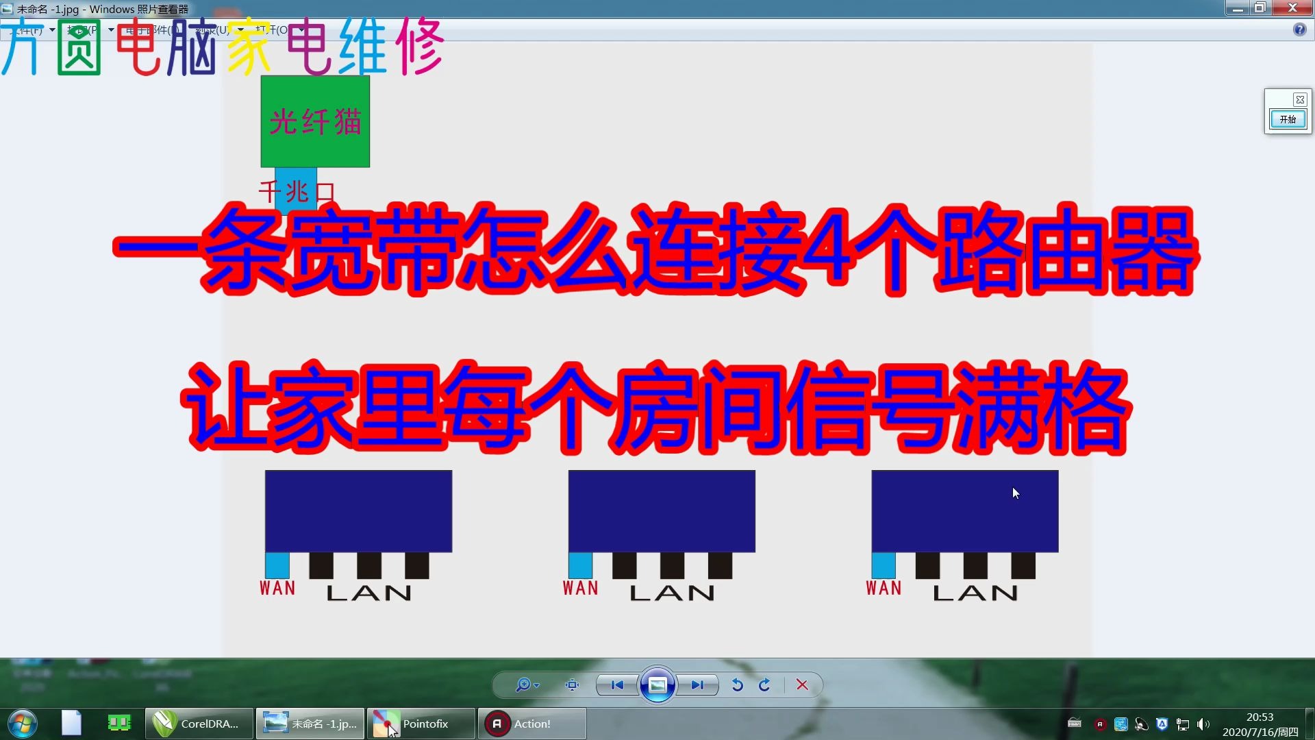 一条宽带怎么连接4个路由器,让家里每个房间信号满格哔哩哔哩bilibili