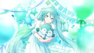 初音ミク 16TH誕生日記念シリーズ 法被 bilibili 初音ミク】「魔法未来
