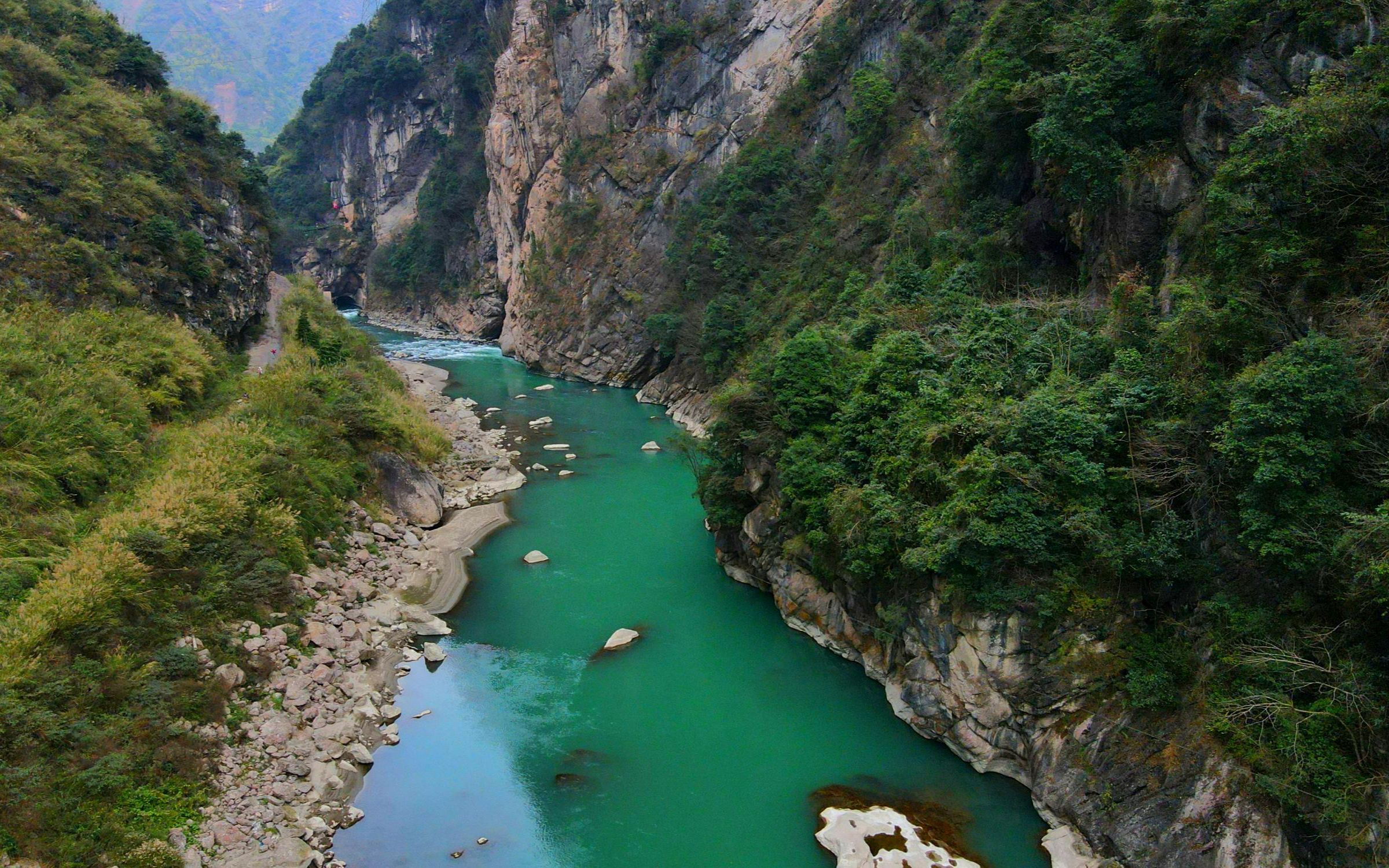 芦山金鸡峡水库图片