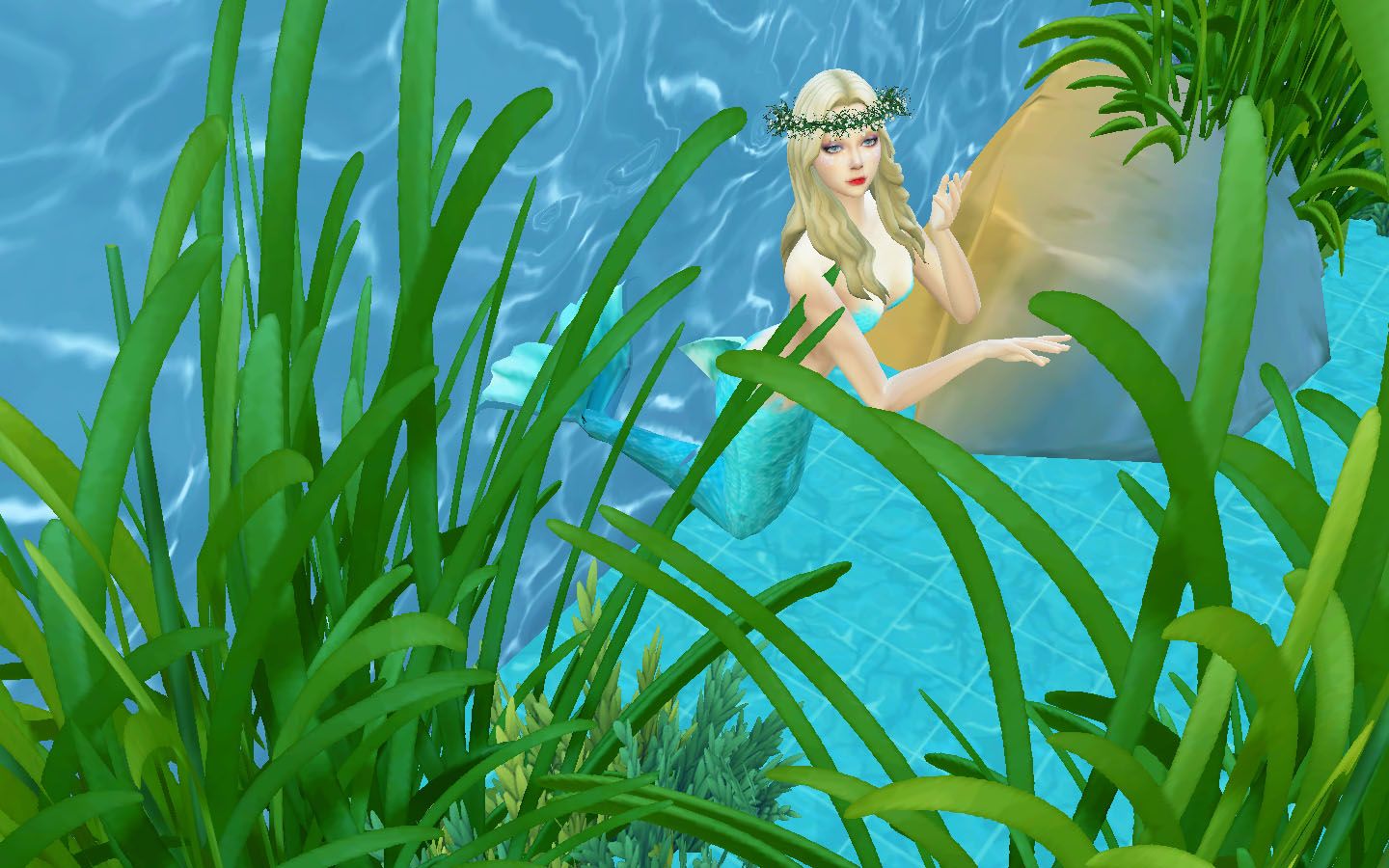 翠花模拟人生4魔法少女被迫变成美人鱼的故事