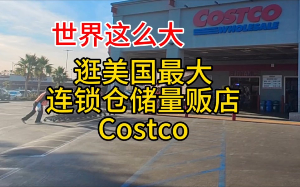 逛美国最大连锁仓储量贩店Costco哔哩哔哩bilibili