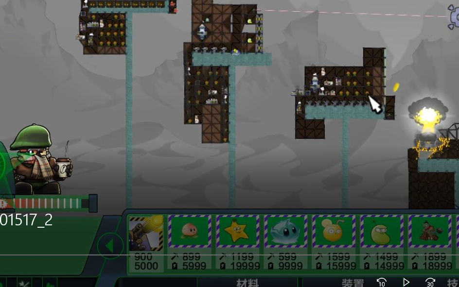 进击要塞:对面两发玉米洲际导弹,全部打偏!