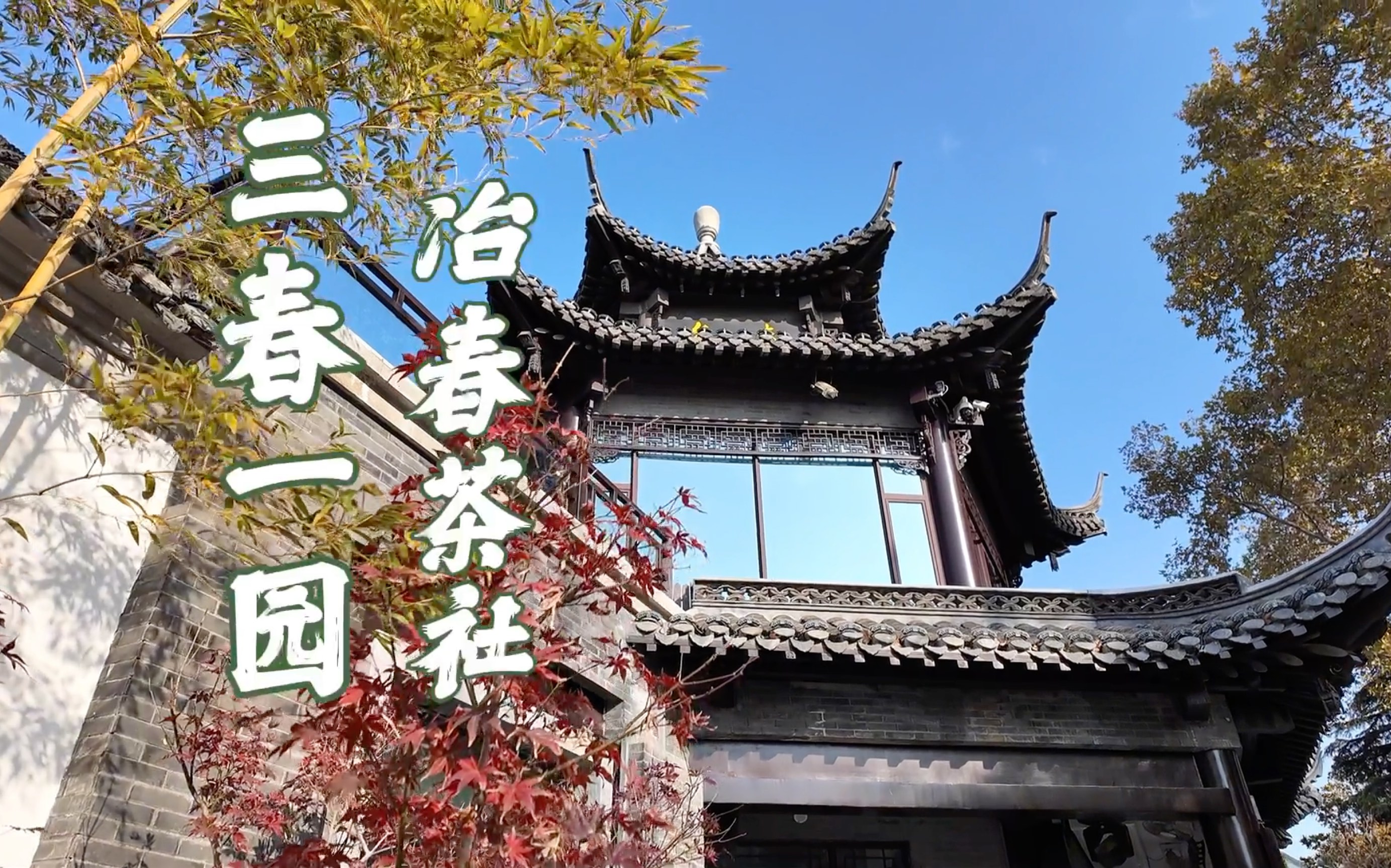 扬州早茶之三春一园冶春