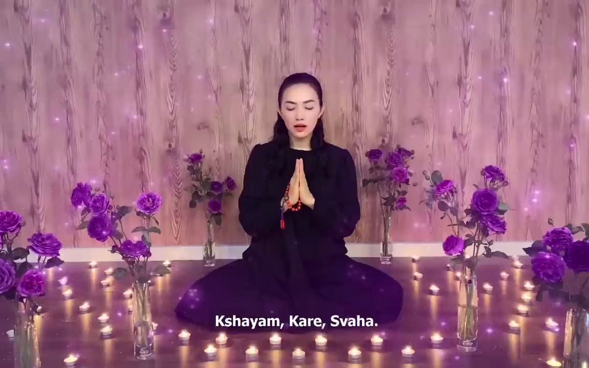 BUDDHIST POWERFUL MANTRA Chanting 1 hour in Sanskrit ( Amitayus )哔哩哔哩bilibili