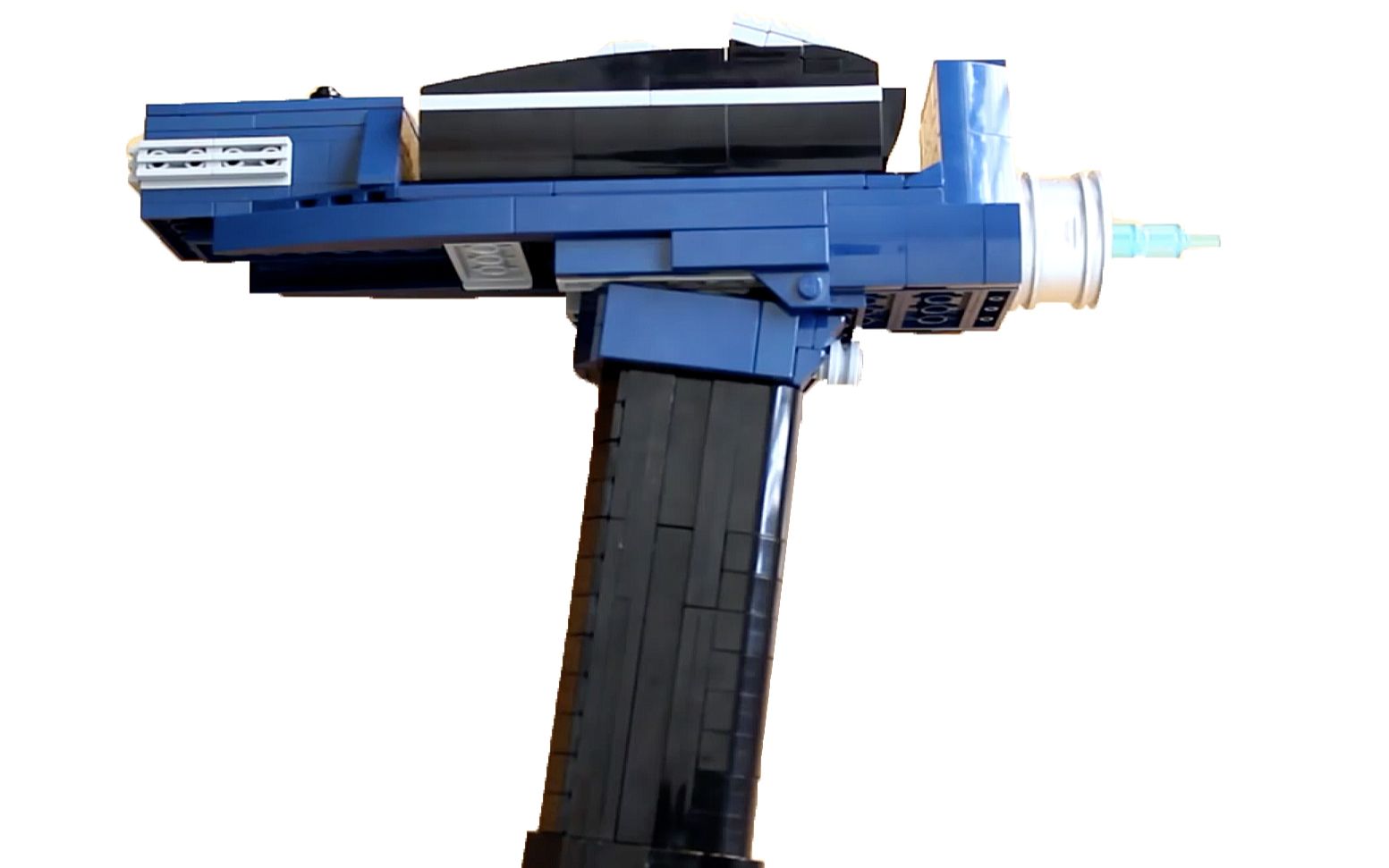 乐高moc教程星际迷航相位枪拼搭指南