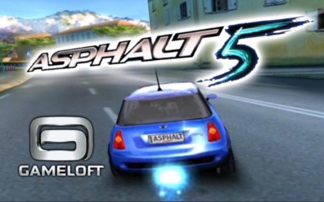 2009年的赛车竞速手游《狂野飙车5:都市赛车(Asphalt 5)》Gameloft游戏手机游戏热门视频