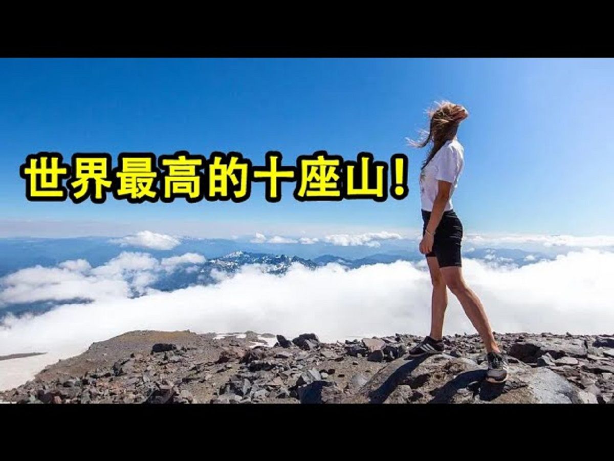 世界上最高的山峰排名图片