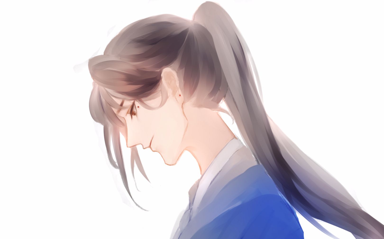 【上色】西北一枝花——一个合绘的过程!