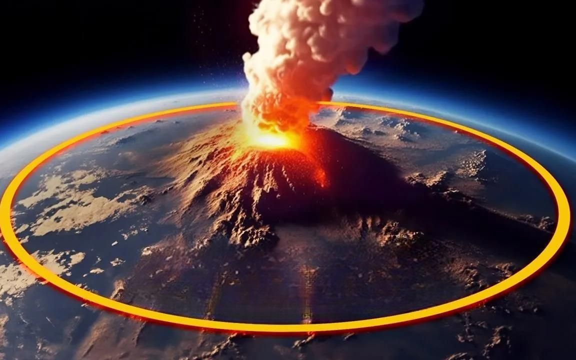 地球上最大的火山爆发哔哩哔哩bilibili