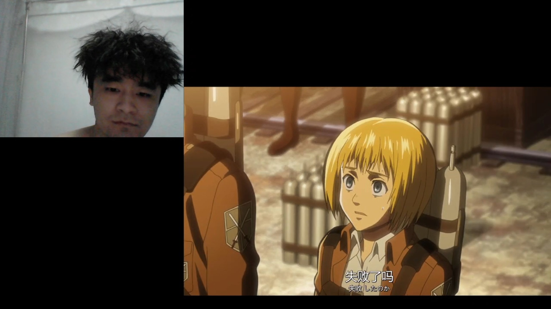 进击的巨人第一季第十二集reaction