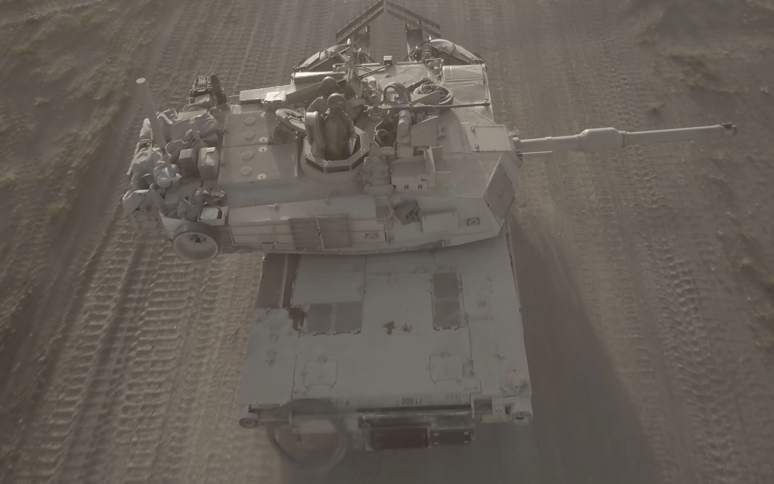 4K 航拍 m1a2 艾布拉姆斯  （油管唯一的4k航拍哦）