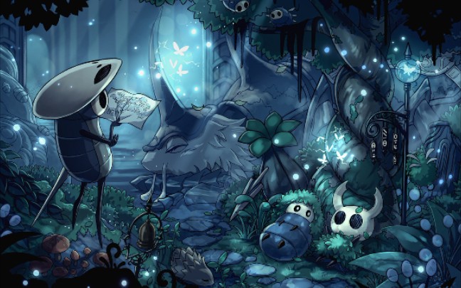 空洞骑士苍绿之径初步探索白冲钢魂第二期