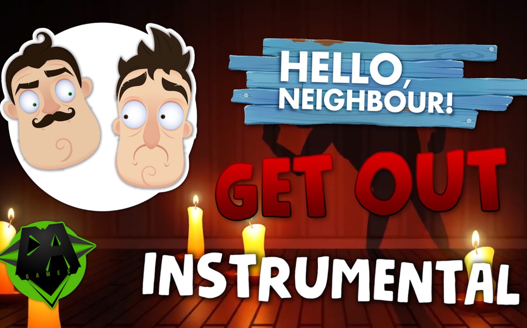 你好邻居同人曲getout伴奏bydagames