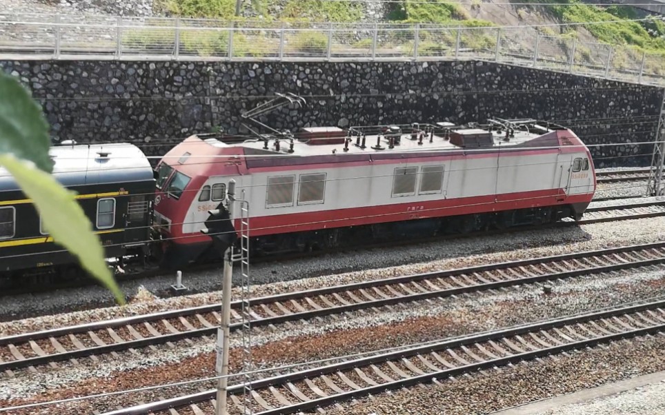 ss9g 0099牵引客列通过