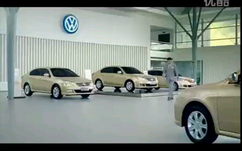 2011款朗逸展厅广告来自上海大众汽车官网 Shanghai Volkswagen哔哩哔哩bilibili