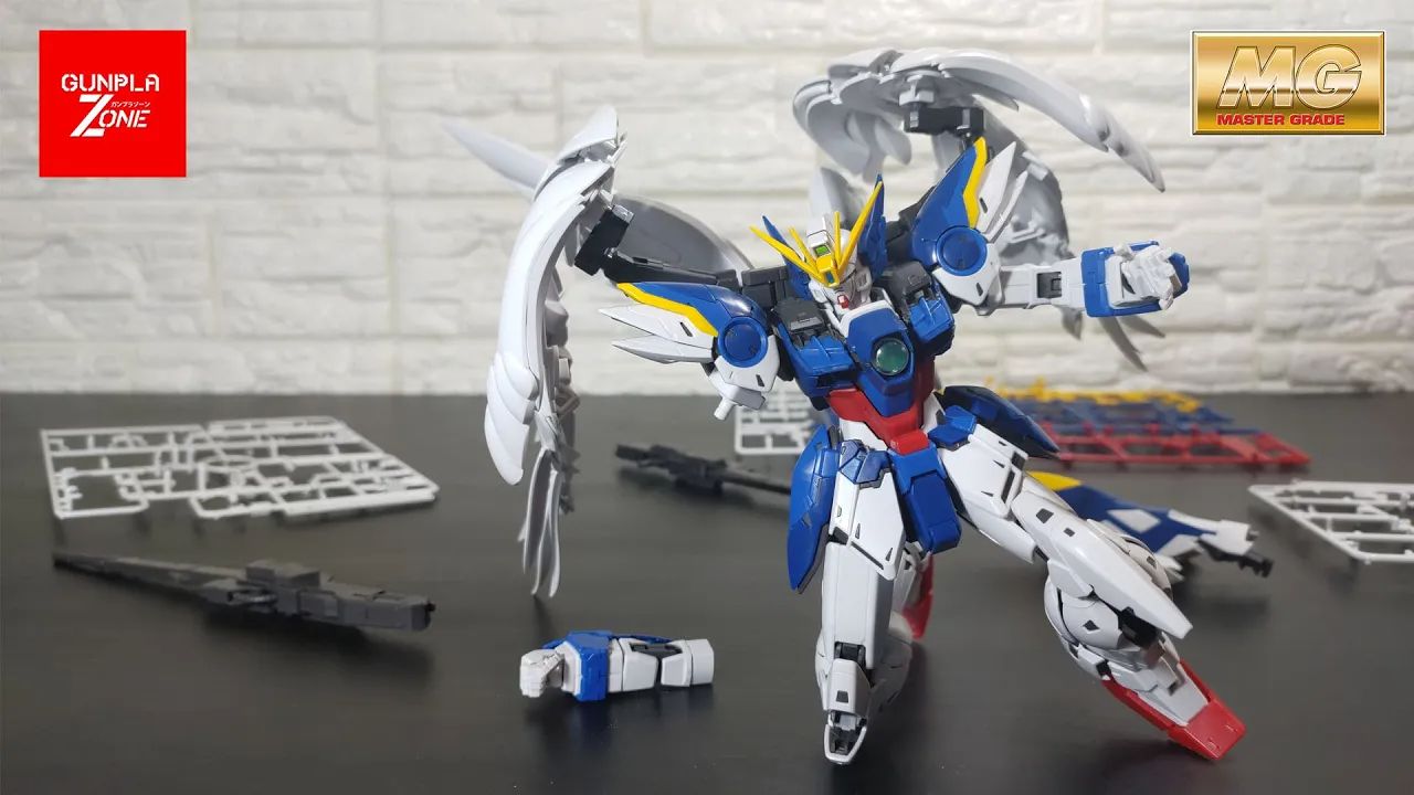 mg 飞翼高达 零式 ew ver.ka | asmr 模型定格动画