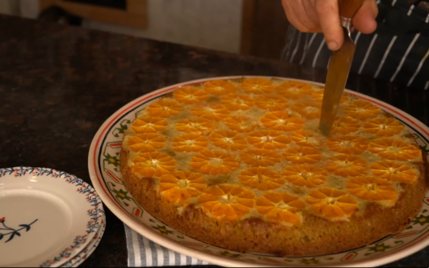 制作橘子酱和橘子蛋糕