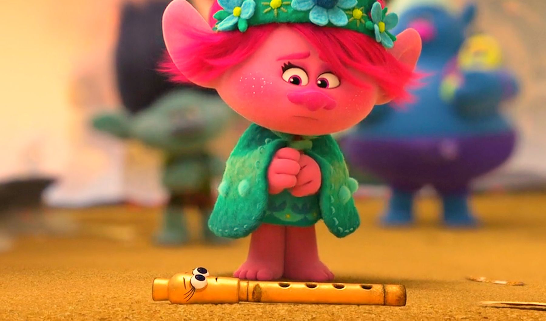 精灵女王发现了一个会说话的笛子《魔发精灵2》