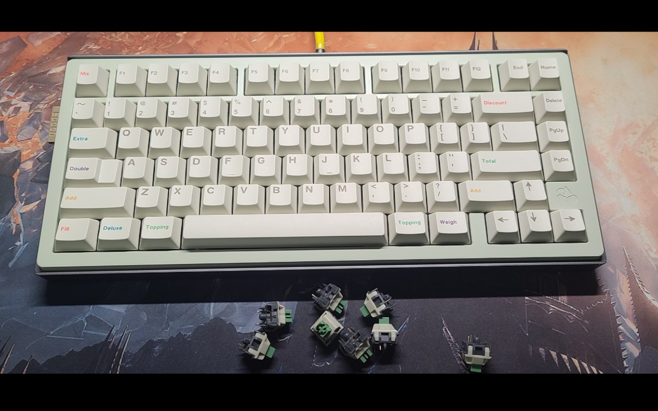 jelly75 ttc wild轴42g打字音